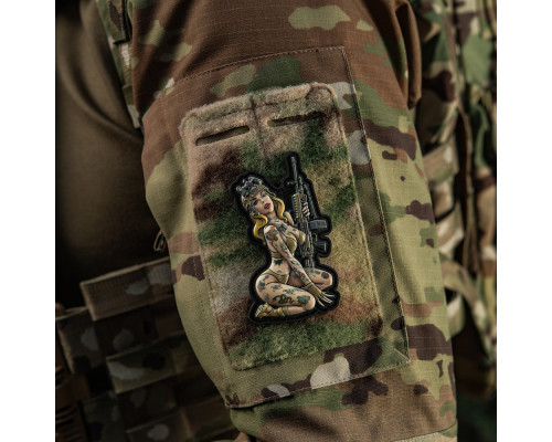 M-TAC НАШИВКА TACTICAL GIRL №5 PVC HOOLIGAN