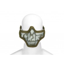 Защитная маска Invader Gear Steel Half Face Mask Death Head OD