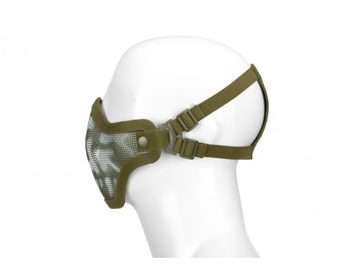 Защитная маска Invader Gear Steel Half Face Mask Death Head OD