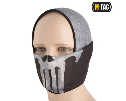 M-TAC ШАРФ-ТРУБА ОБЛЕГЧЕННЫЙ PUNISHER BLACK