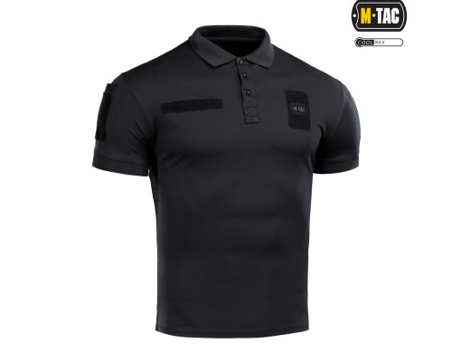 M-TAC ПОЛО ELITE TACTICAL COOLMAX BLACK