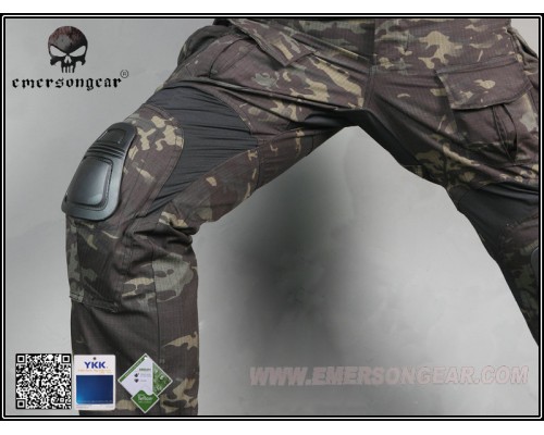 Тактические штаны EmersonGear G3 -Advanced Version 2017 Multicam Black