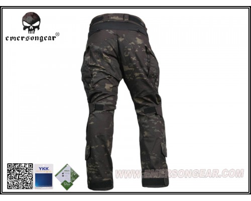 Тактические штаны EmersonGear G3 -Advanced Version 2017 Multicam Black