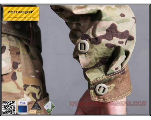 Футболка EMERSON Skin Tight Base Layer Camo Running V Shirts Multicam