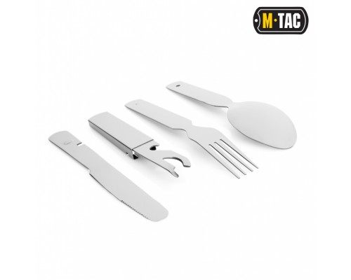 M-TAC СТОЛОВЫЙ НАБОР LARGE (4 ЭЛЕМЕНТА) СТАЛЬ