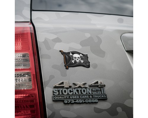 M-TAC НАКЛЕЙКА ВЕСЕЛИЙ РОДЖЕР BLACK