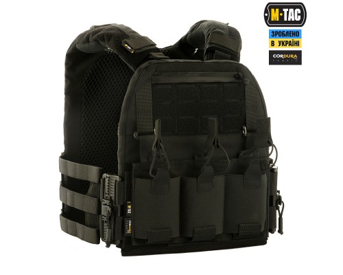 M-TAC ПЛИТОНОСКА CUIRASS QRS BLACK