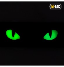 M-TAC НАШИВКА CAT EYES 3D ПВХ BLACK