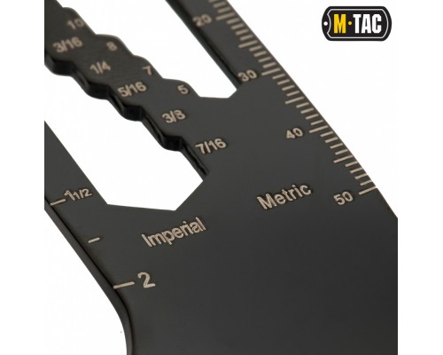 M-TAC МУЛЬТИТУЛСТОЛОВЫЙ ПРИБОР С КАРАБИНОМ ЧЕРНЫЙ