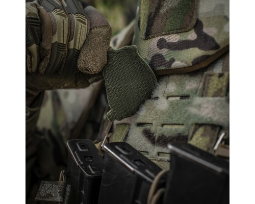 M-TAC НАШИВКА ВЕСЕЛИЙ РОДЖЕР PVC OLIVE/BLACK