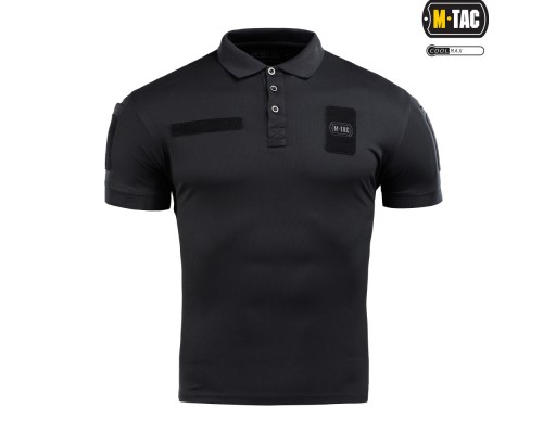 M-TAC ПОЛО ELITE TACTICAL COOLMAX BLACK