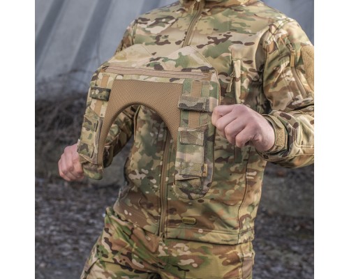 M-TAC ДЕМПФЕР ПЛЕЧЕВОЙ ДЛЯ ПЛИТОНОСКИ CUIRASS QRS MULTICAM