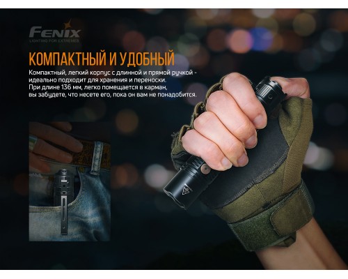 Фонарь ручной Fenix PD36R