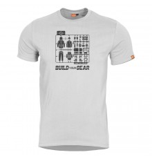 Футболка AGERON BUILD YOUR GEAR White
