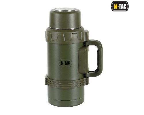 M-TAC ТЕРМОС ТУРИСТИЧЕСКИЙ 1600 МЛ ОЛИВА/НЕРЖ.
