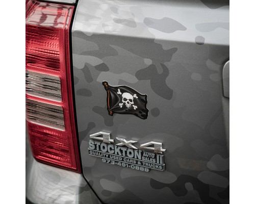 M-TAC НАКЛЕЙКА ВЕСЕЛИЙ РОДЖЕР BLACK