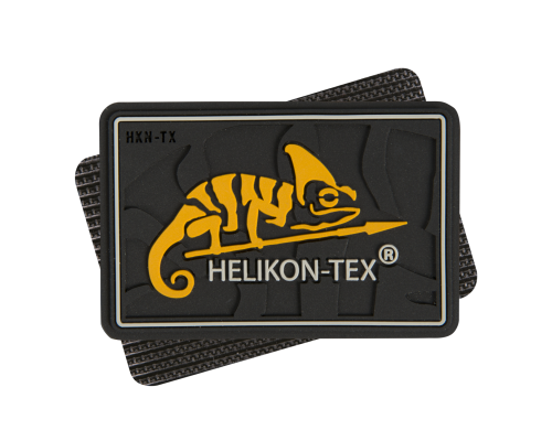 HELIKON-TEX Logo Patch - PVC - Black