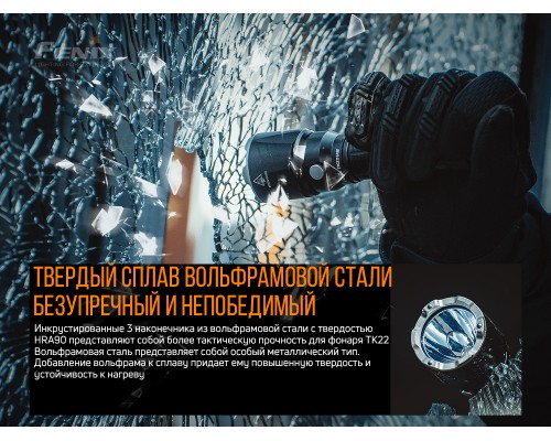 Фонарь ручной Fenix TK22UE