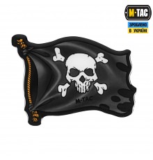 M-TAC НАКЛЕЙКА ВЕСЕЛИЙ РОДЖЕР BLACK