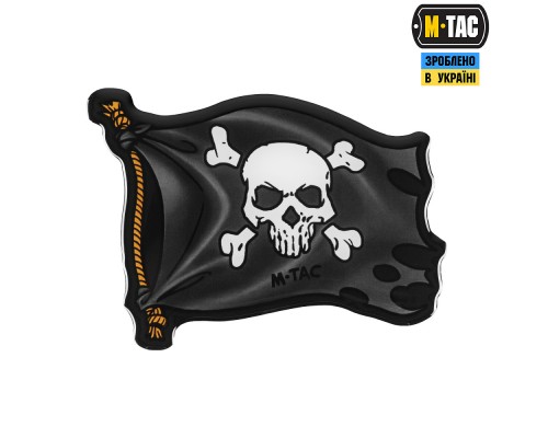 M-TAC НАКЛЕЙКА ВЕСЕЛИЙ РОДЖЕР BLACK