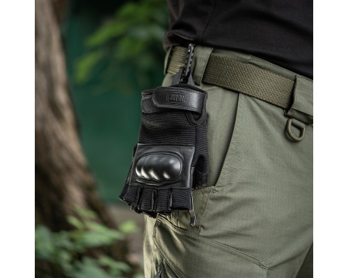 M-TAC ПЕРЧАТКИ БЕСПАЛЫЕ ASSAULT TACTICAL MK.4 BLACK