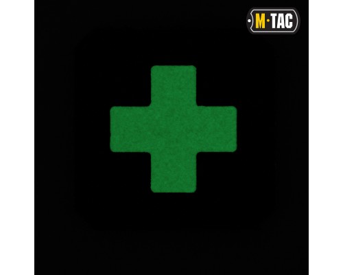 M-TAC НАШИВКА MEDIC CROSS LASER CUT BLACKСВЕТОНАКОПИТЕЛЬ