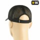M-TAC БЕЙСБОЛКА С ЛИПУЧКОЙ И СЕТКОЙ FLEX РИП-СТОП BLACK