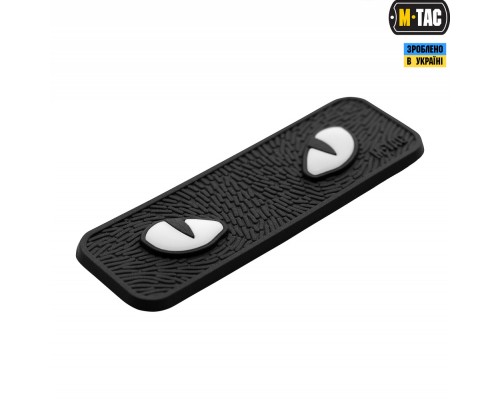 M-TAC НАШИВКА CAT EYES 3D ПВХ BLACK