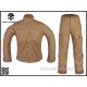 Комплект униформы EmersonGear ARMY BDU Coyote Brown