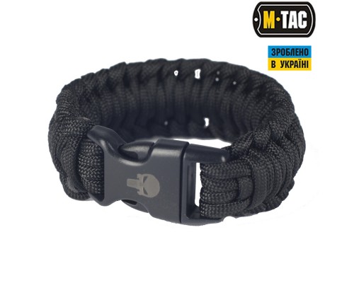 M-TAC БРАСЛЕТ ПАРАКОРД КАРАТЕЛЬ 2 ЧЕРНЫЙ
