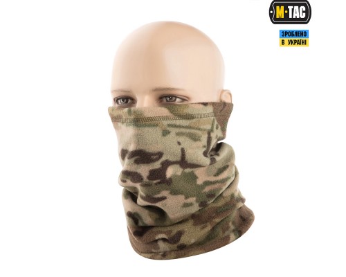 M-TAC ШАРФ-ТРУБА С ЗАТЯЖКОЙ ФЛИС (260ГМ2) MULTICAM