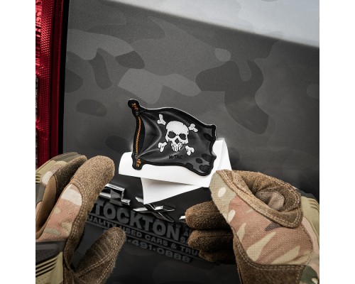 M-TAC НАКЛЕЙКА ВЕСЕЛИЙ РОДЖЕР BLACK