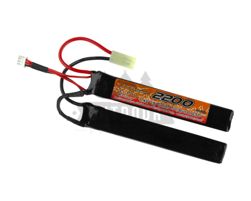 Аккумулятор VB Power Lipo 7.4V 2200mAh 20C Twin Type
