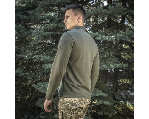 M-TAC ПОЛО ТАКТИЧЕСКОЕ ДЛИННЫЙ РУКАВ 65/35 ARMY OLIVE