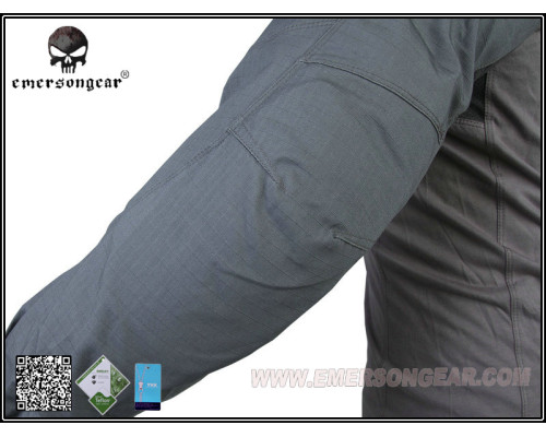 Тактическая рубашка EmersonGear Assault Shrits Wolf Grey