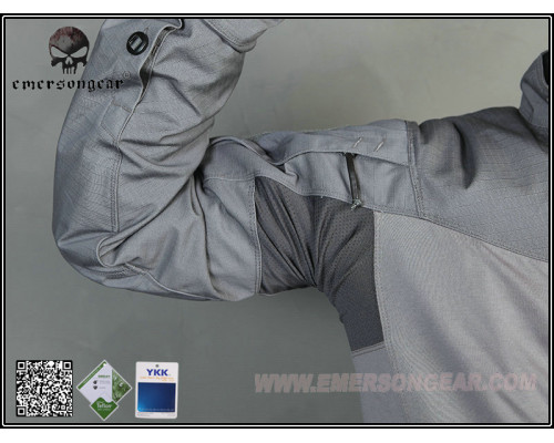 Тактическая рубашка EmersonGear Assault Shrits Wolf Grey