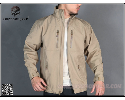 Куртка EmersonGear SoftShell Windbreaker Jacket Khaki