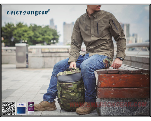 Тактическая рубашка Emersongear Blue Lable Triple Tech Tac-Shirt Ranger Green