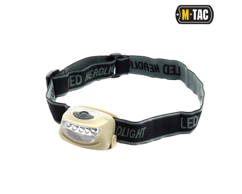 M-TAC ФОНАРЬ НАЛОБНЫЙ 4+1 LED