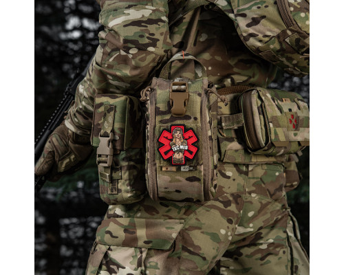 M-TAC НАШИВКА TACMED PVC OLIVE