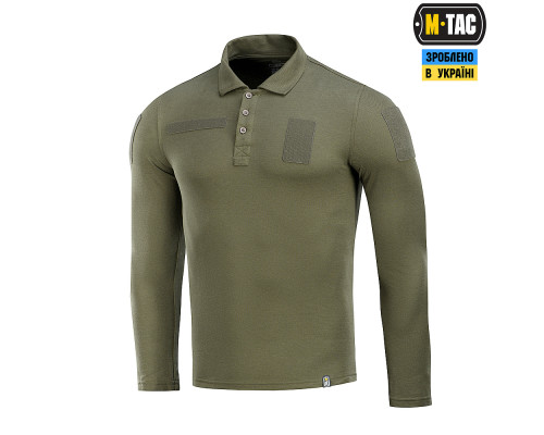 M-TAC ПОЛО ТАКТИЧЕСКОЕ ДЛИННЫЙ РУКАВ 65/35 ARMY OLIVE