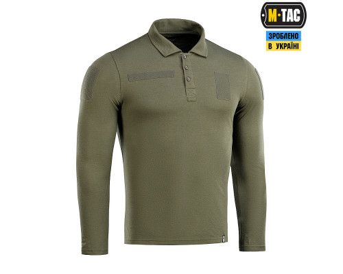 M-TAC ПОЛО ТАКТИЧЕСКОЕ ДЛИННЫЙ РУКАВ 65/35 ARMY OLIVE