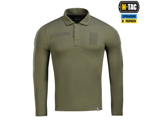 M-TAC ПОЛО ТАКТИЧЕСКОЕ ДЛИННЫЙ РУКАВ 65/35 ARMY OLIVE