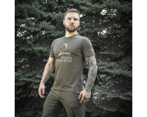 M-TAC ФУТБОЛКА SNIPER OLIVE