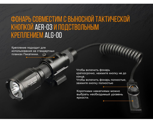 Фонарь ручной Fenix TK25 UV Cree XP-G2