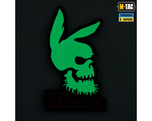 M-TAC НАШИВКА BAD BOY BLACK/GID