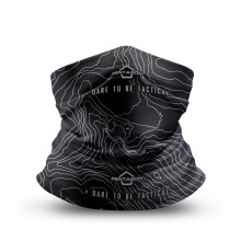 Шарф SKIRON TOPOGRAPHIC MAP Black