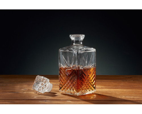 Набор 6 стаканов виски и графин "Хрусталь"
