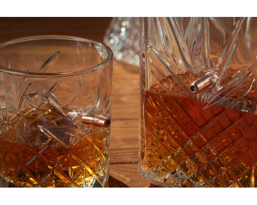 Набор 6 стаканов виски и графин "Хрусталь"