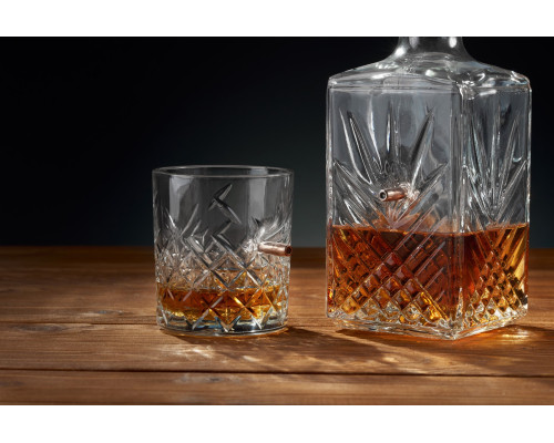 Набор 6 стаканов виски и графин "Хрусталь"